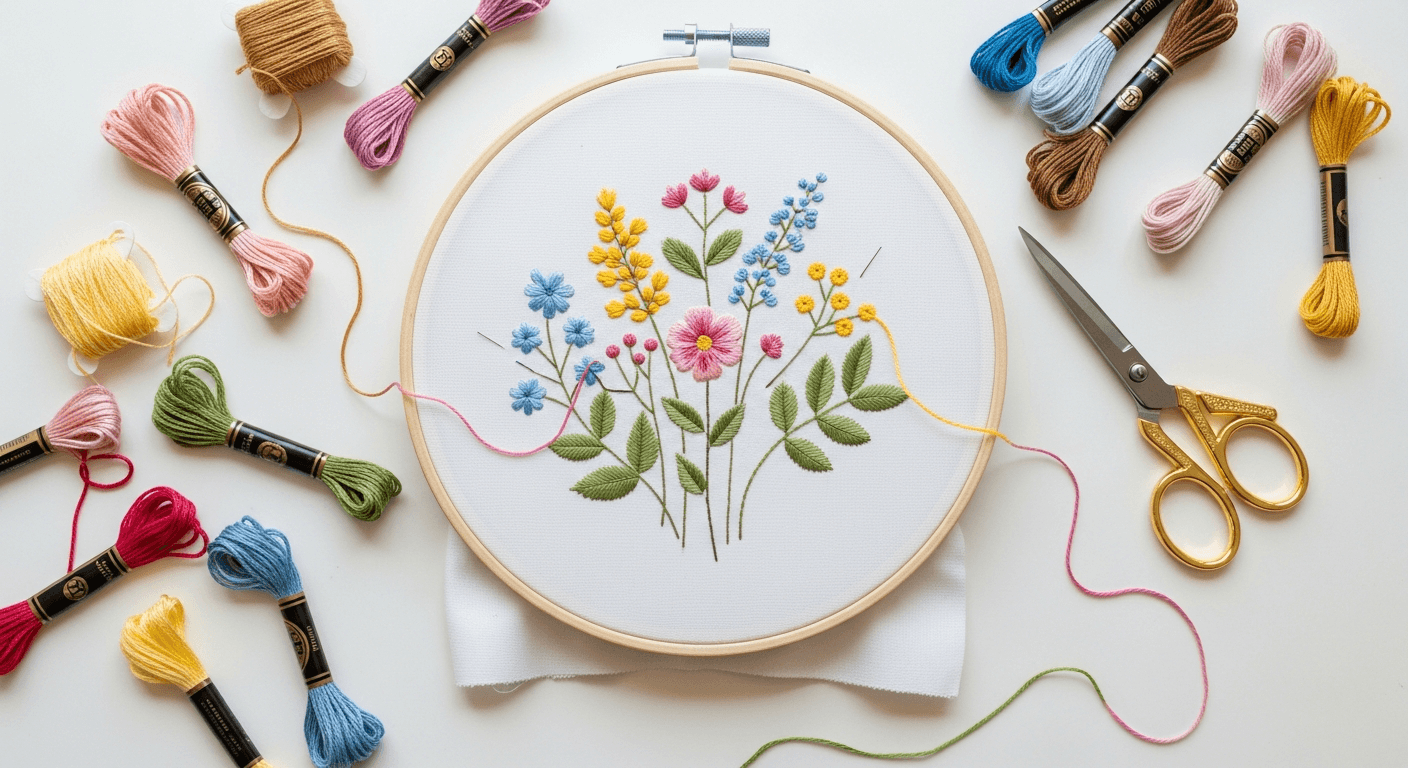 5 Floral Embroidery Designs Perfect for Spring