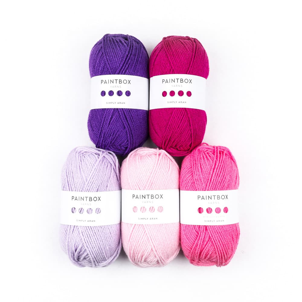 Paintbox Yarns Simply Aran 5 Ball Colour Pack
