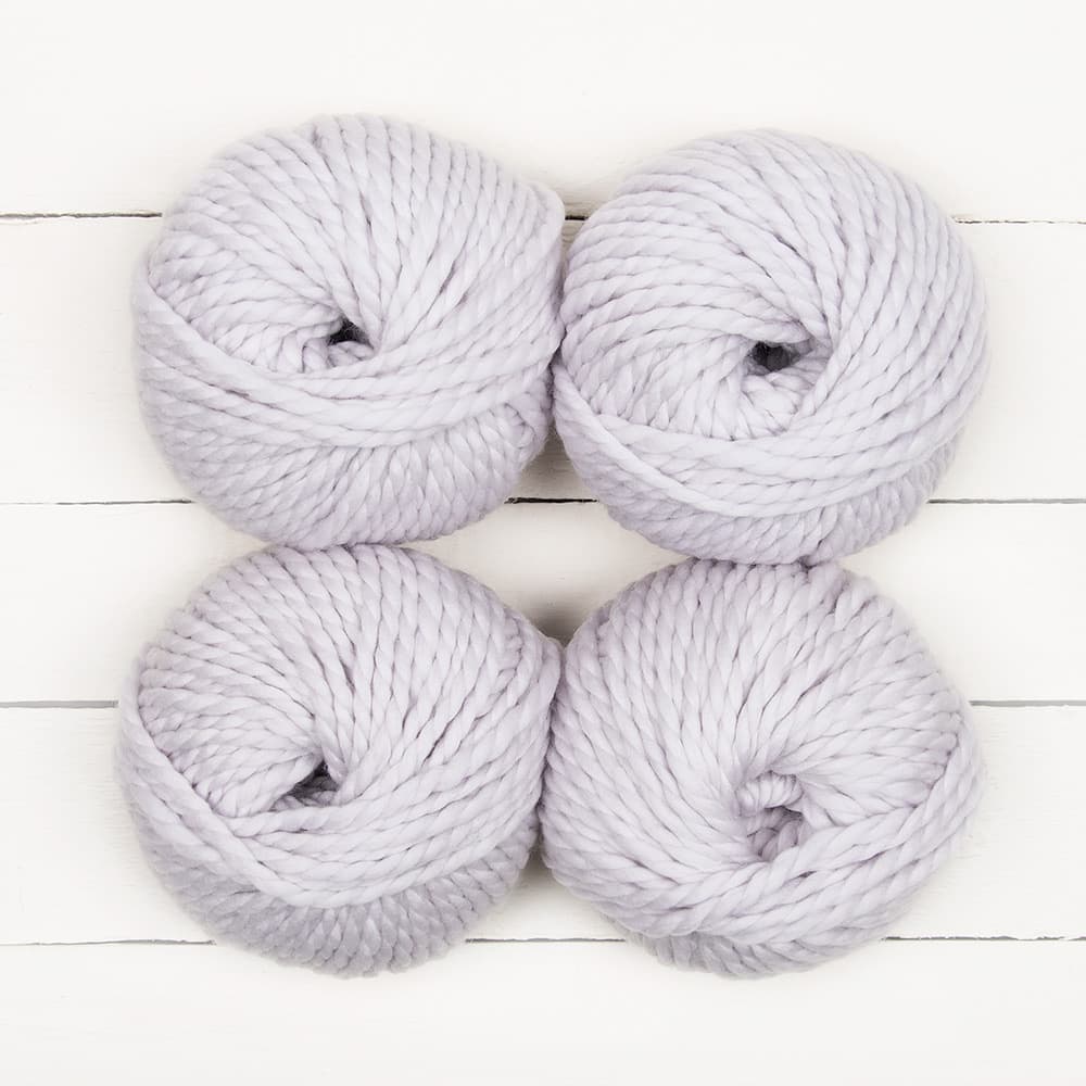 MillaMia Naturally Soft Super Chunky Ebba Cable Cape 4 Ball Knitting Kit