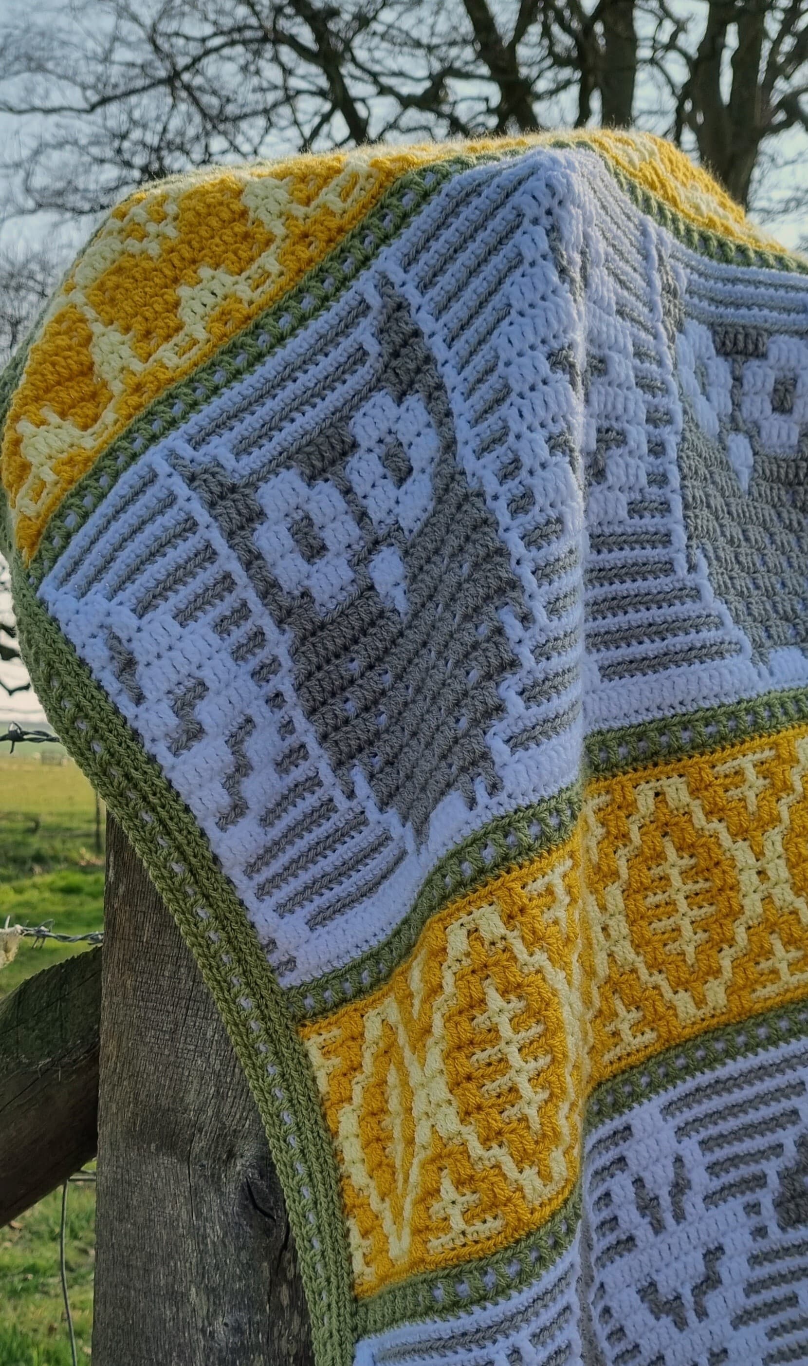 Stylecraft Flora's Fauna CAL by Rosina Plane - Meadow (Small)