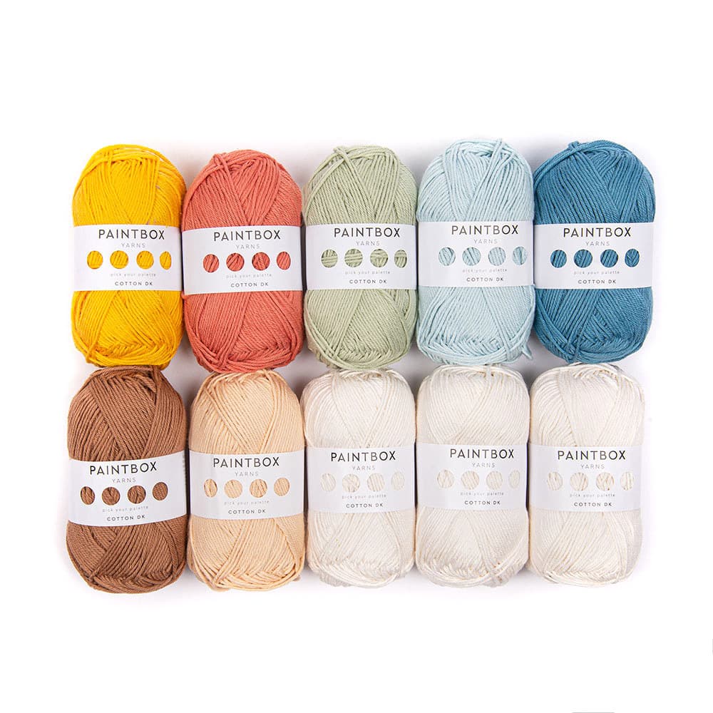 Paintbox Yarns Cotton DK 10 Ball Colour Pack - Amigurumi Advent 2019