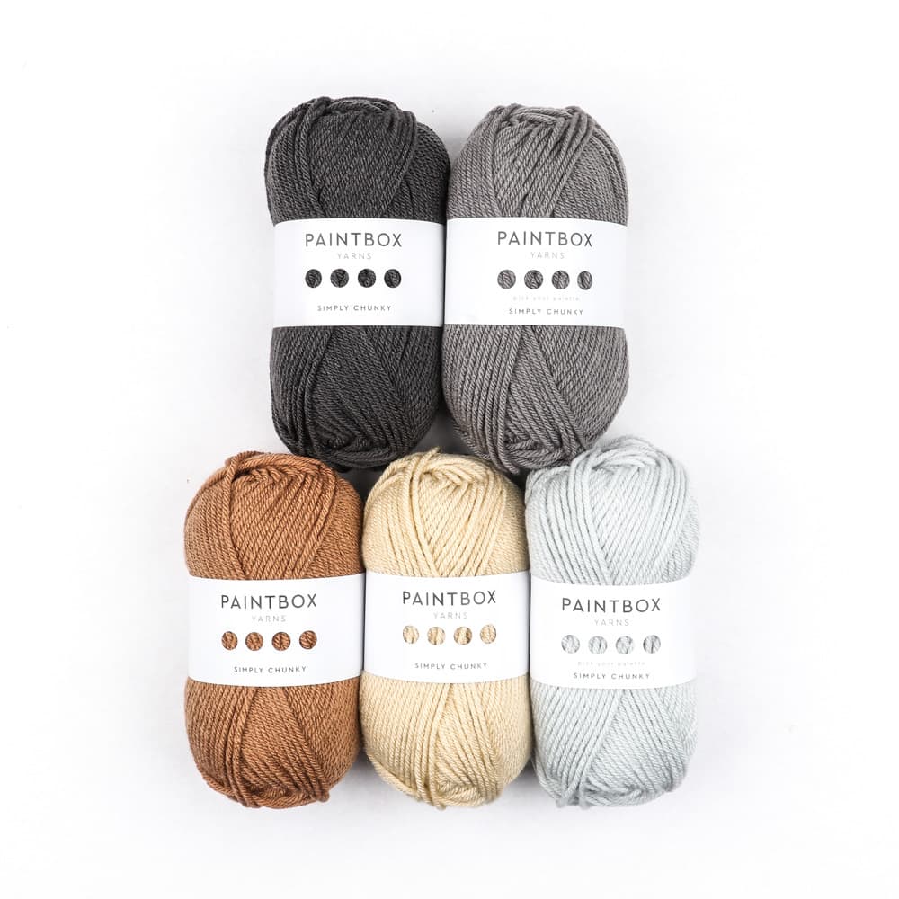 Paintbox Yarns Simply Chunky 5 Ball Colour Pack