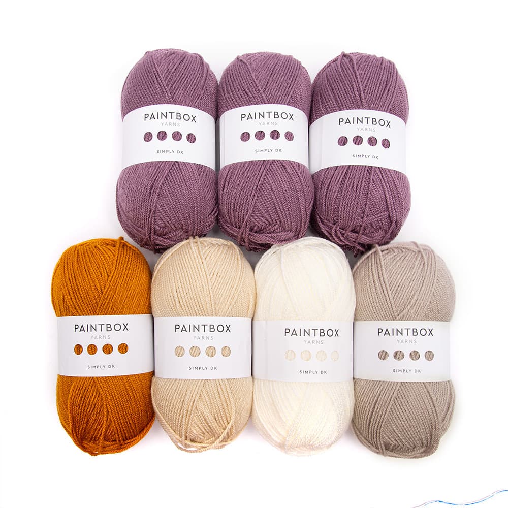 Bella Coco Not The High Street Crochet Poncho Colour Pack