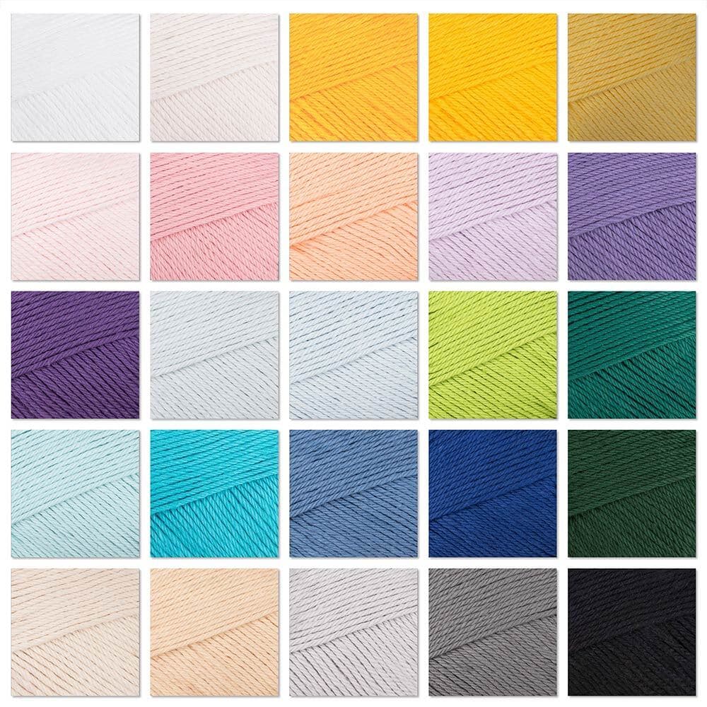 Paintbox Yarns Cotton DK 25 Ball Colour Pack