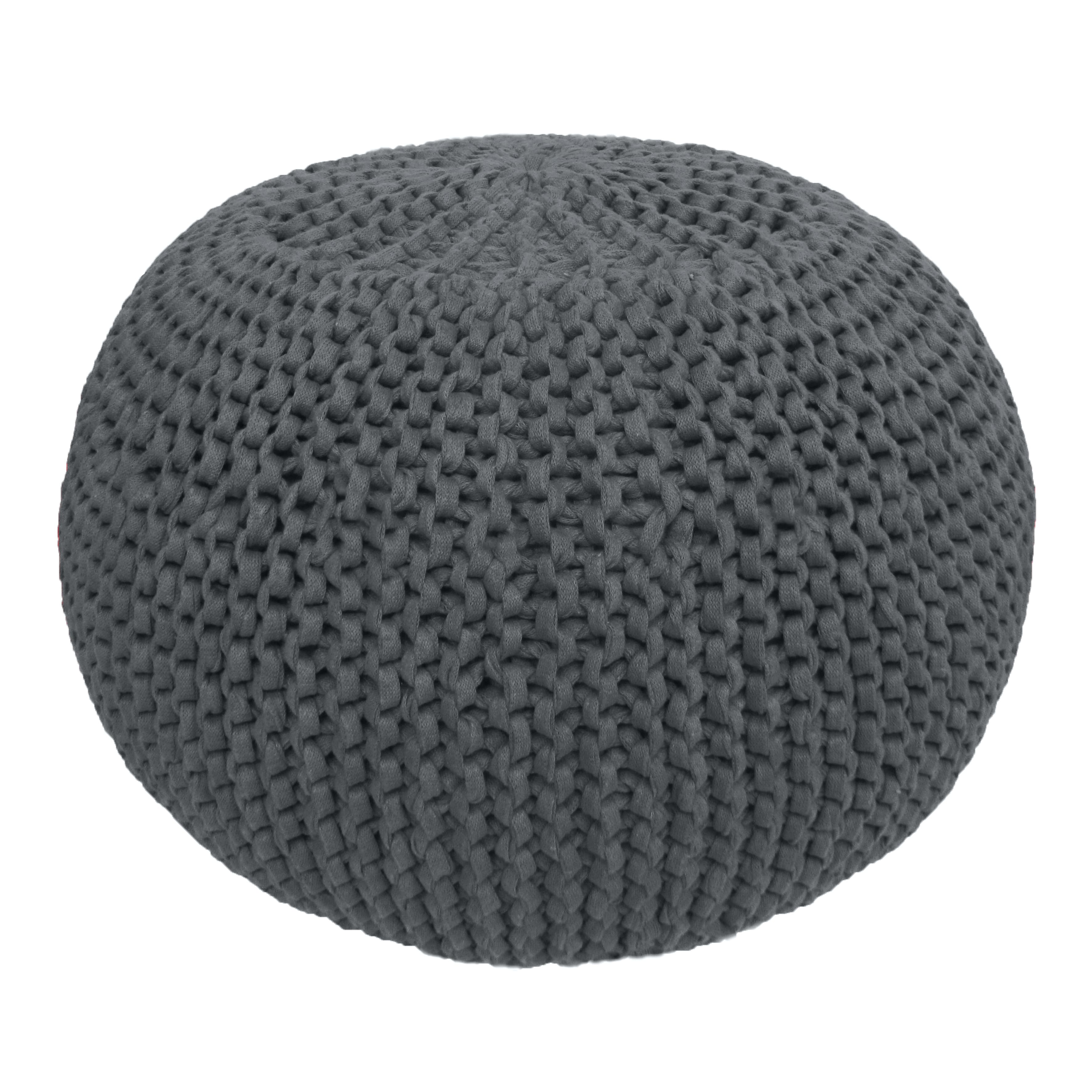 Hoooked DIY Crochet & Knit Kit Zpagetti Pouf