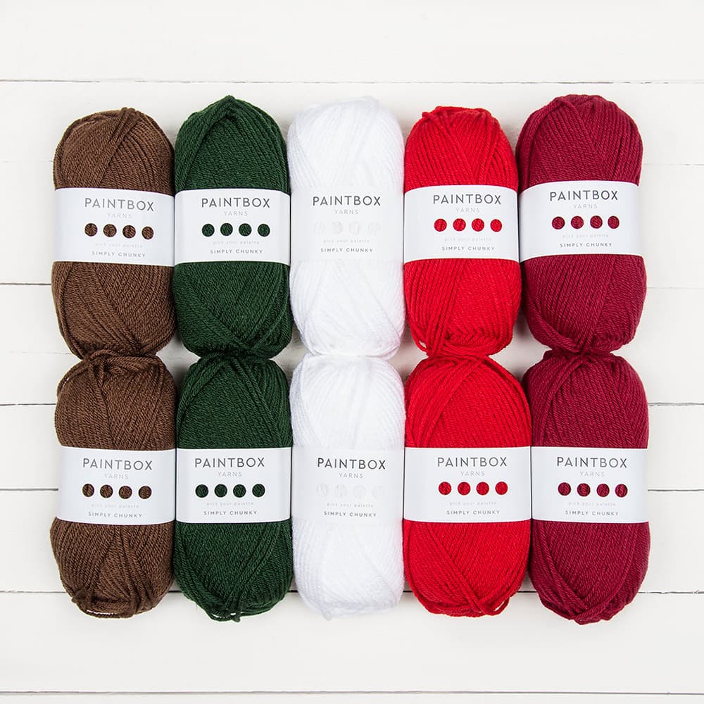 Paintbox Yarns Simply Chunky 10 Ball Colour Pack